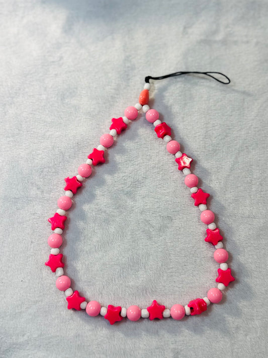 CELL PHONE CHARM PINKS
