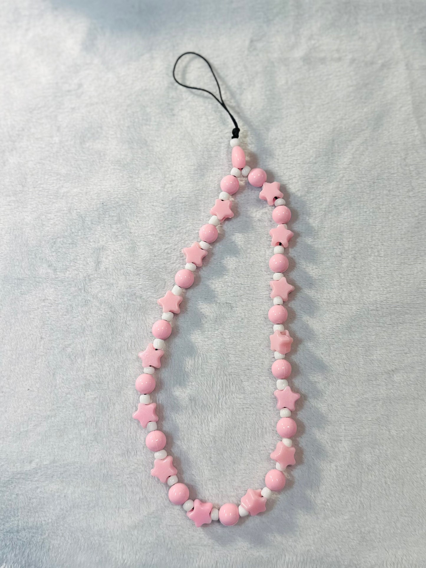 CELL PHONE CHARMS LIGHT PINK