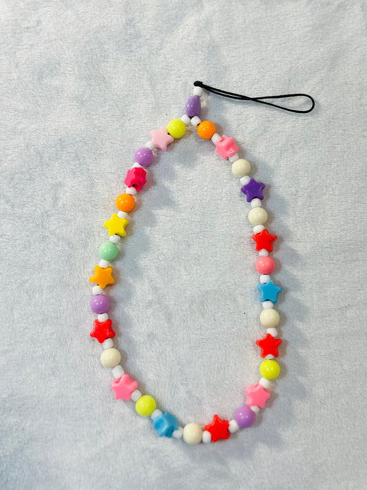 CELL PHONE CHARM RAINBOW