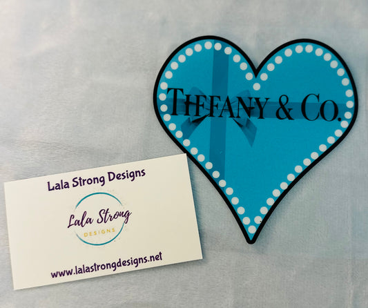 #250 TIFFANY & CO HEART 4IN