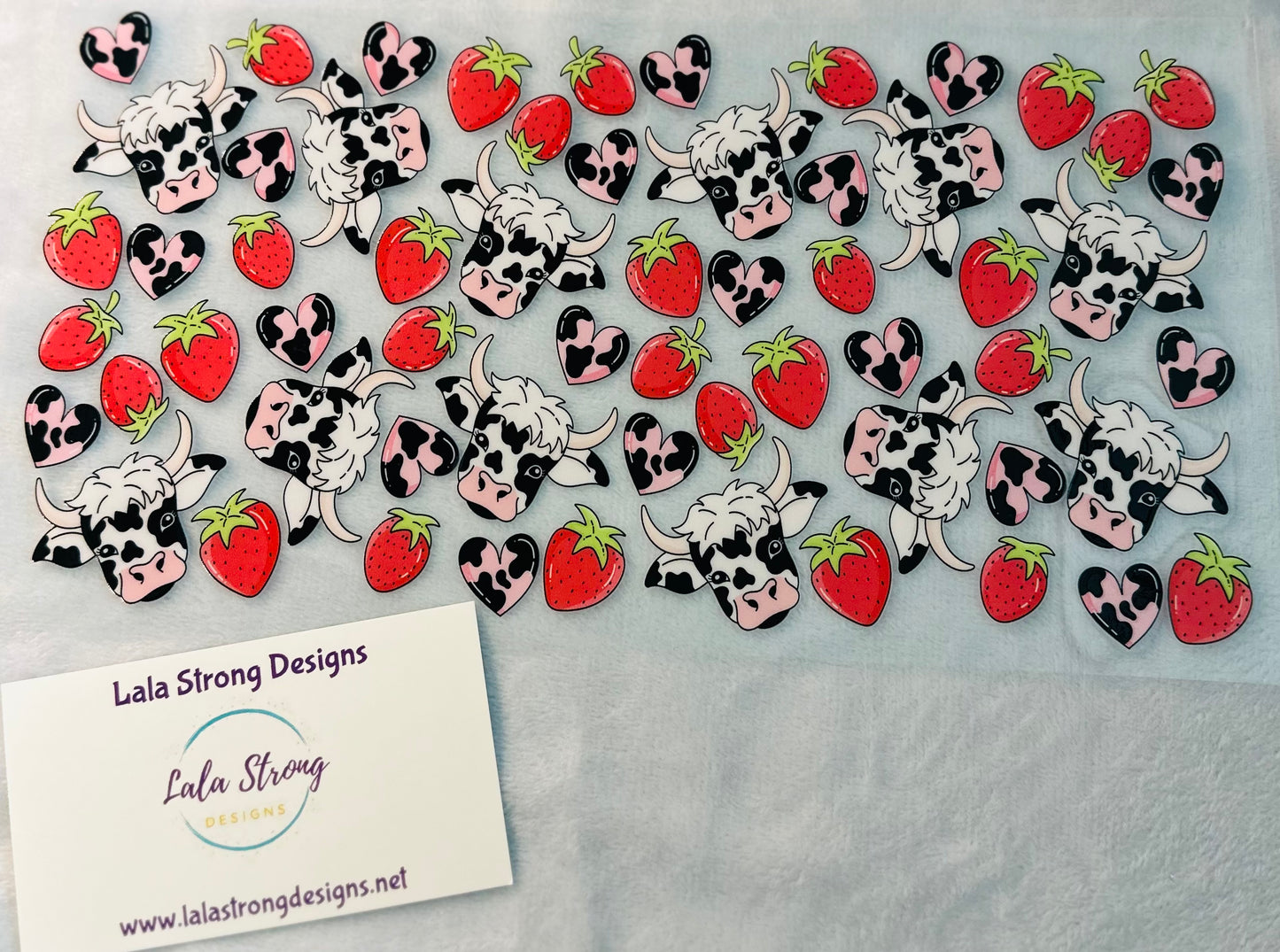 #257 COWS & STRAWBERRIES