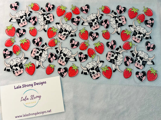#257 COWS & STRAWBERRIES
