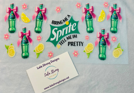 #361 SPRITE & PINK BOWS
