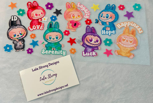 #321 LABUBU LOVE, SERENITY, LUCK ETC