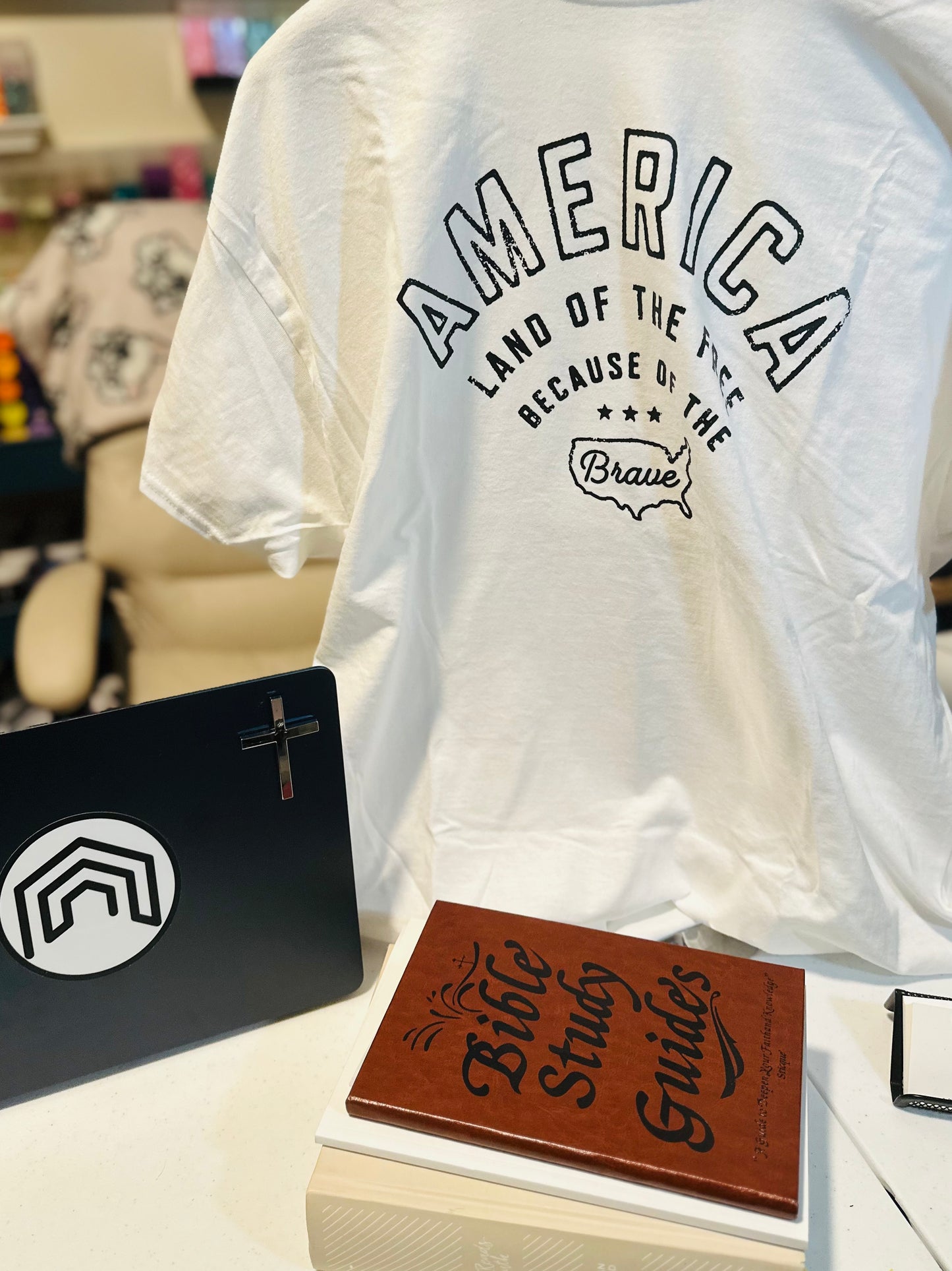 AMERICA LAND OF THE FREE TSHIRT