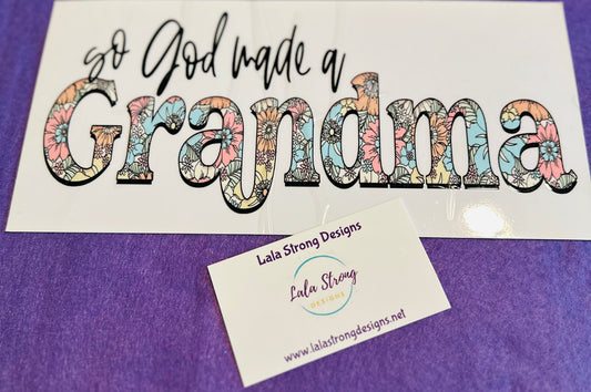 #440 GOD MADE A GRANDMA