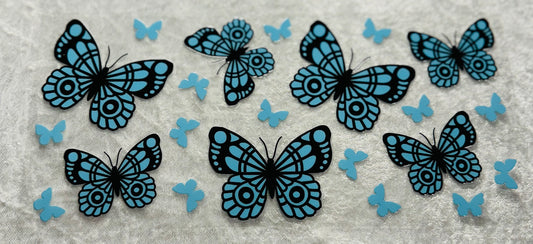 #447 BUTTERFLIES BLUE