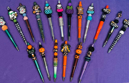 HALLOWEEEN/FALL THEMED BEADED PENS