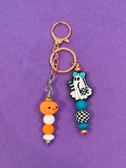 DOUBLE HALLOWEEN KEYCHAIN