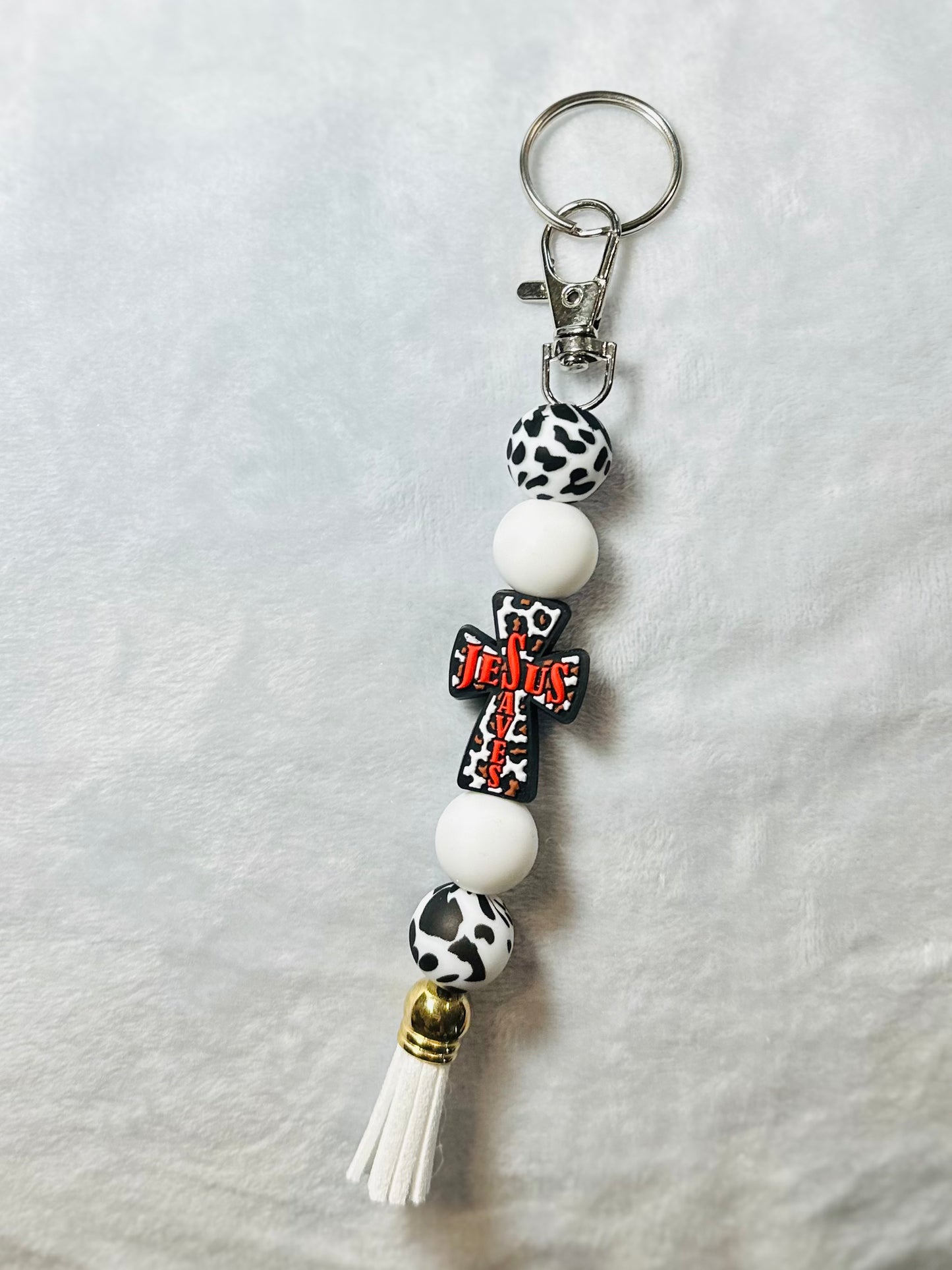 BEADED KEYCHAINS