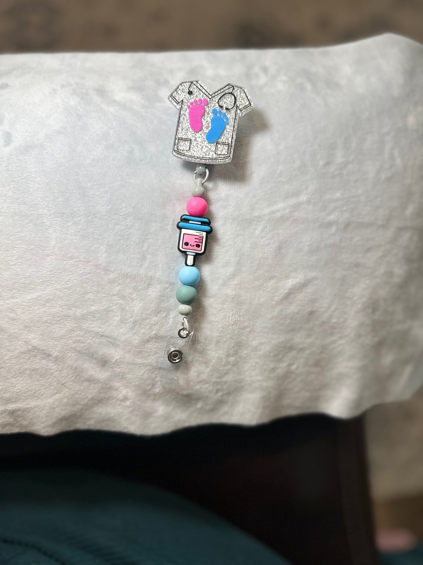 BEADED BADGE REELS