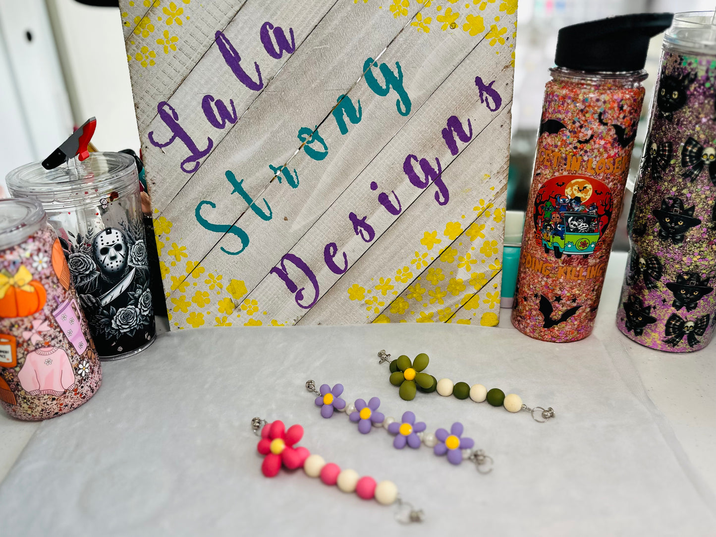 BEADED CELL PHONE STRAPS