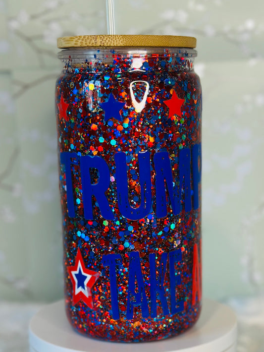 16oz Trump Snow Globe Cup