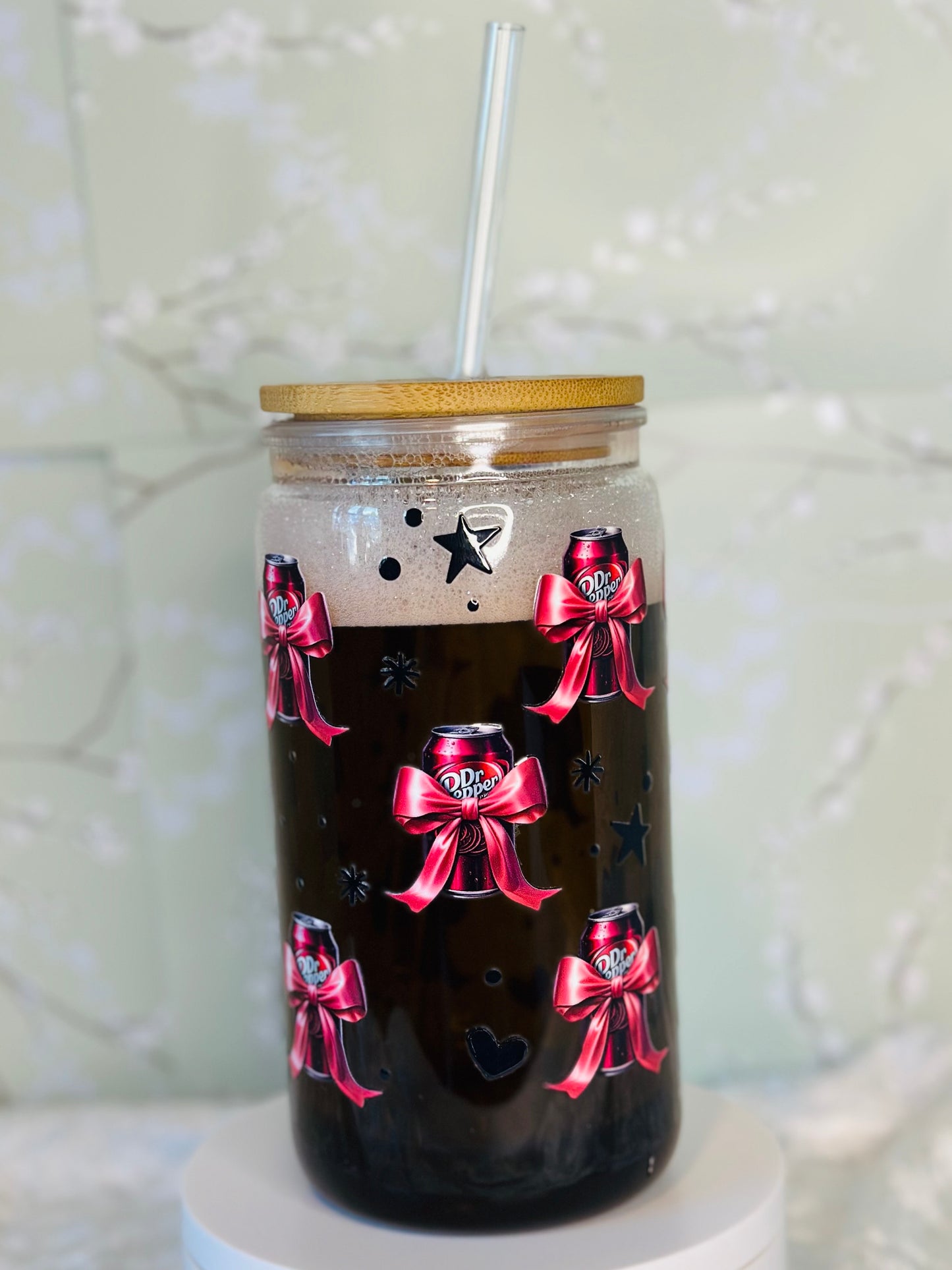 16oz Dr. Pepper Snow Globe Cup